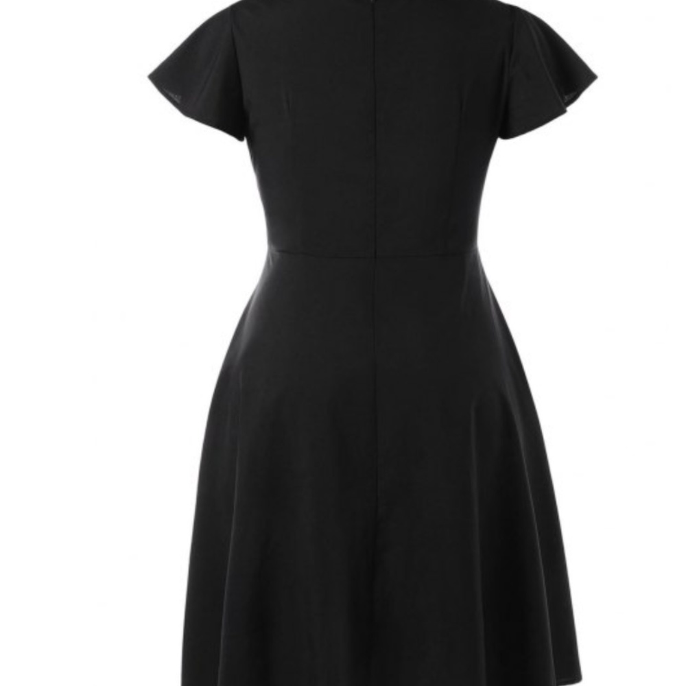 🌹VINTAGE BEAUTY💝Plus Size Rose Embroidered Dress - Picture 4 of 10